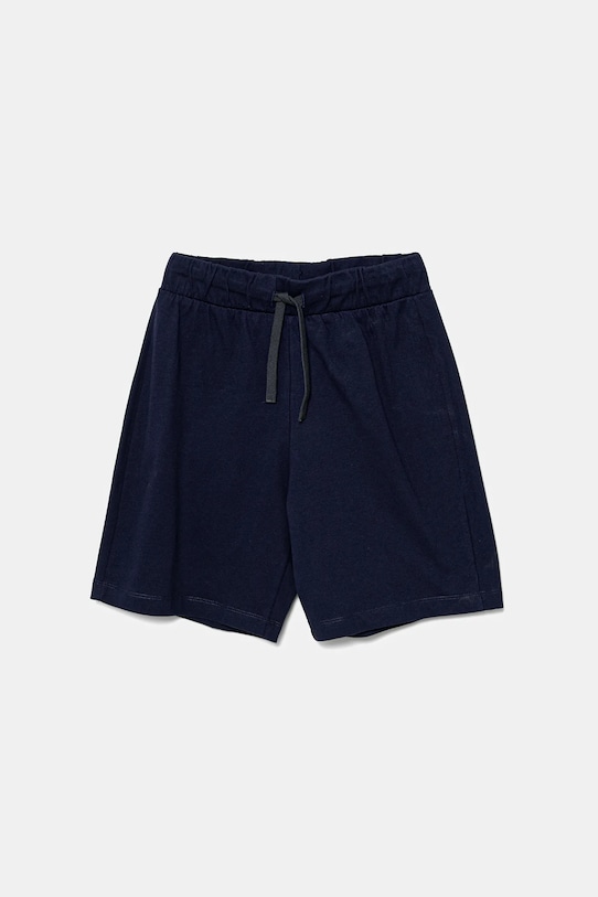 United Colors of Benetton pantaloni scurți din bumbac pentru copii uni bleumarin 3BL0C903L.G.NOS
