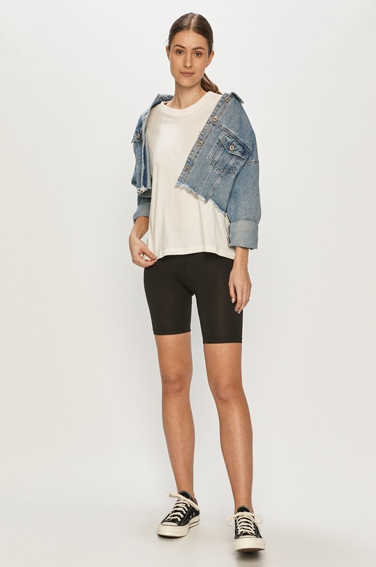 Šortky Pieces 17101084 čierna AA00