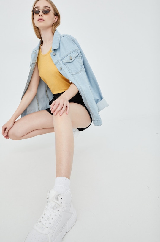 Šortky Pieces 17118868.Black čierna AA00