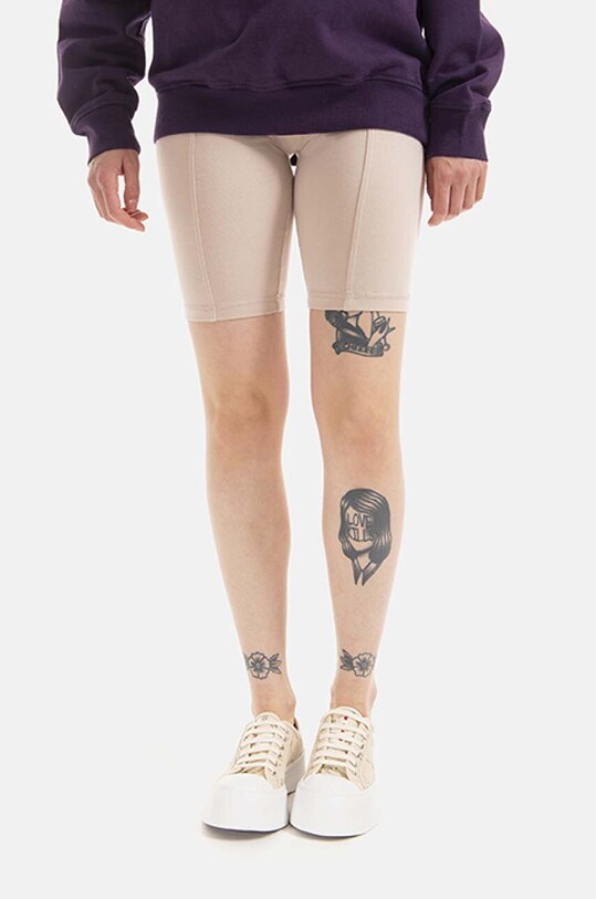 Champion pantaloni scurți tricotaj bej 115145