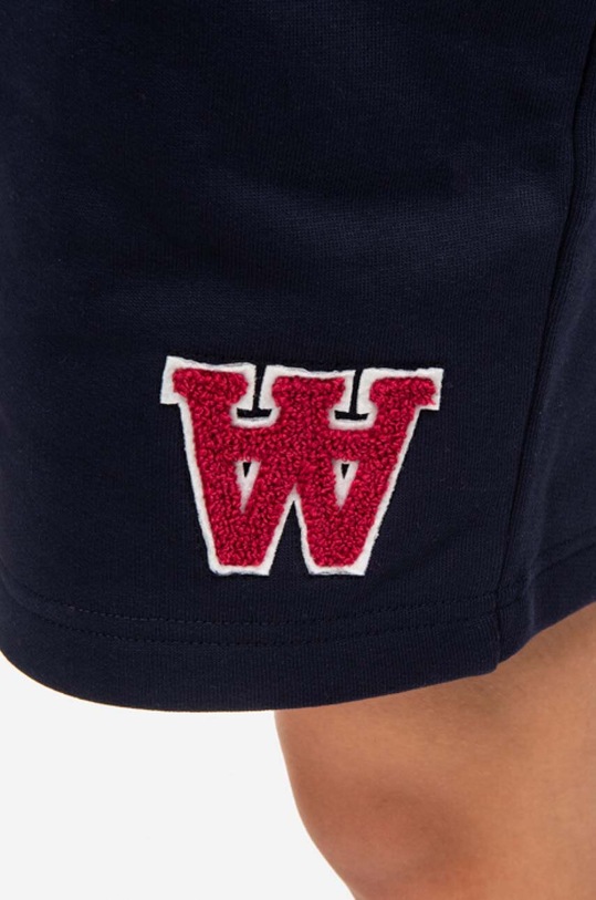 Wood Wood pantaloncini in cotone Lis 10231800.2424 blu navy