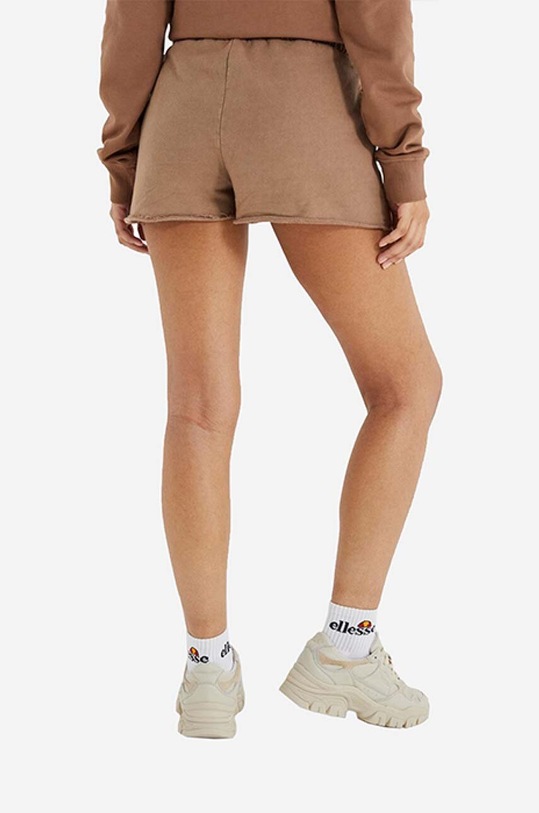 Бавовняні шорти Ellesse Colieur SGM14015 коричневий AA00