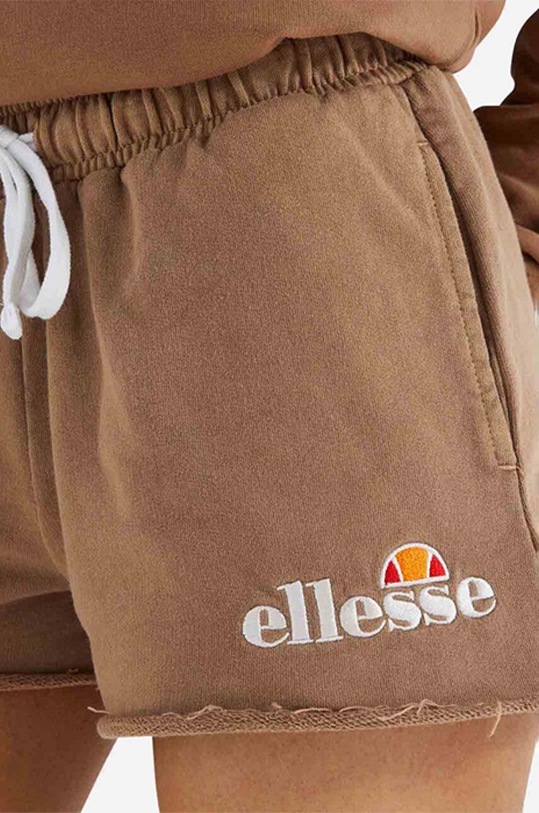 Одяг Бавовняні шорти Ellesse Colieur SGM14015 коричневий