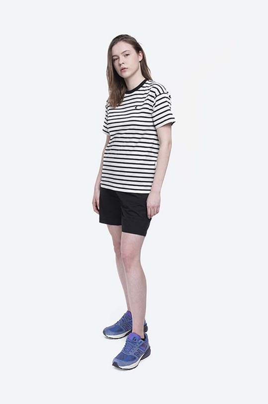 Norse Projects pantaloni scurți din bumbac Sophia Light NW35.0036.9999 negru AA00