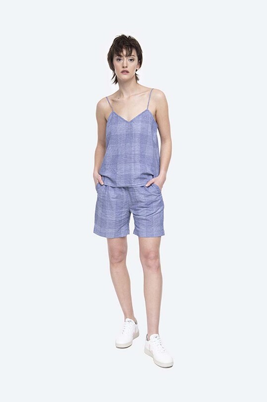 Norse Projects pantaloni scurți din amestec de in Sophia Light NW35.0036.7005 multicolor AA00