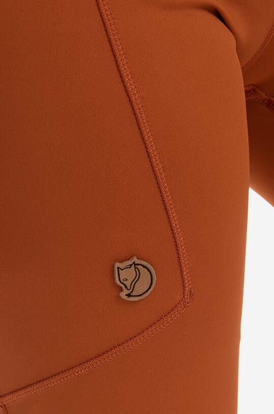 Îmbrăcăminte Fjallraven pantaloni scurti Abisko F87138.243 portocaliu
