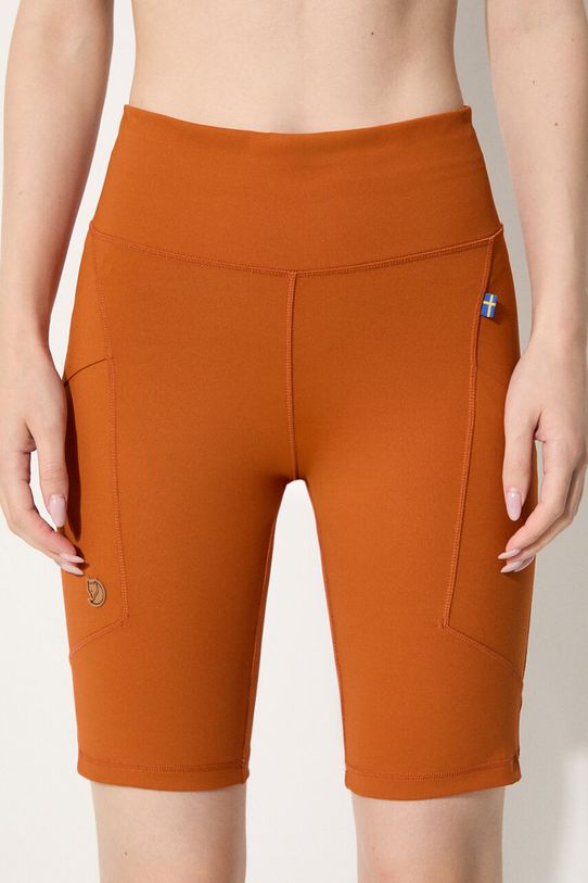 Îmbrăcăminte Fjallraven pantaloni scurti Abisko F87138.243 portocaliu
