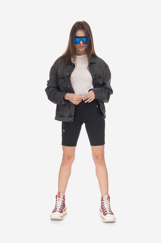 Fjallraven szorty Fjallraven Abisko Short Tights F87138 550 czarny F87138.550