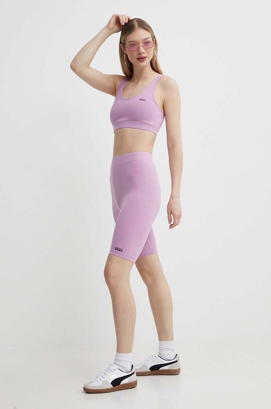 Vans pantaloni scurti VN0A4Q4BCR31 violet AA00