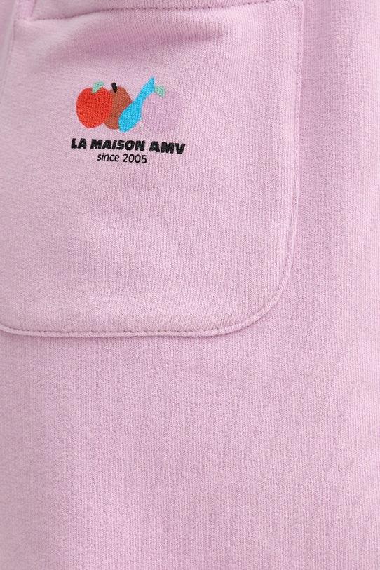 American Vintage szorty fioletowy ATU09A