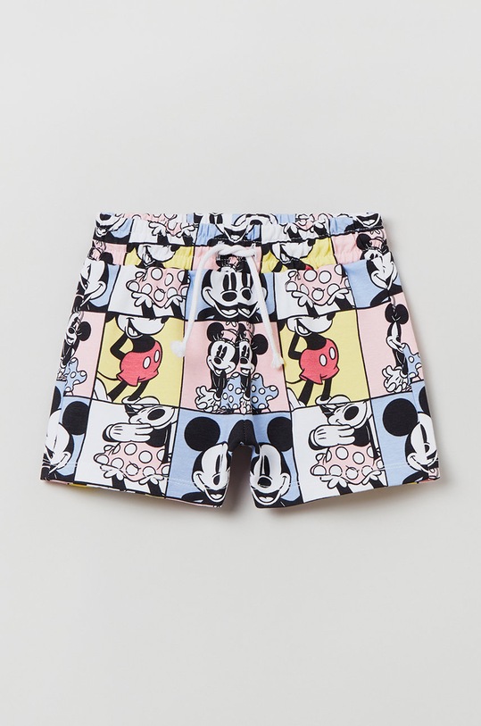 OVS szorty dziecięce wzorzyste żółty 1488924.GIRL.3.10YEARS.