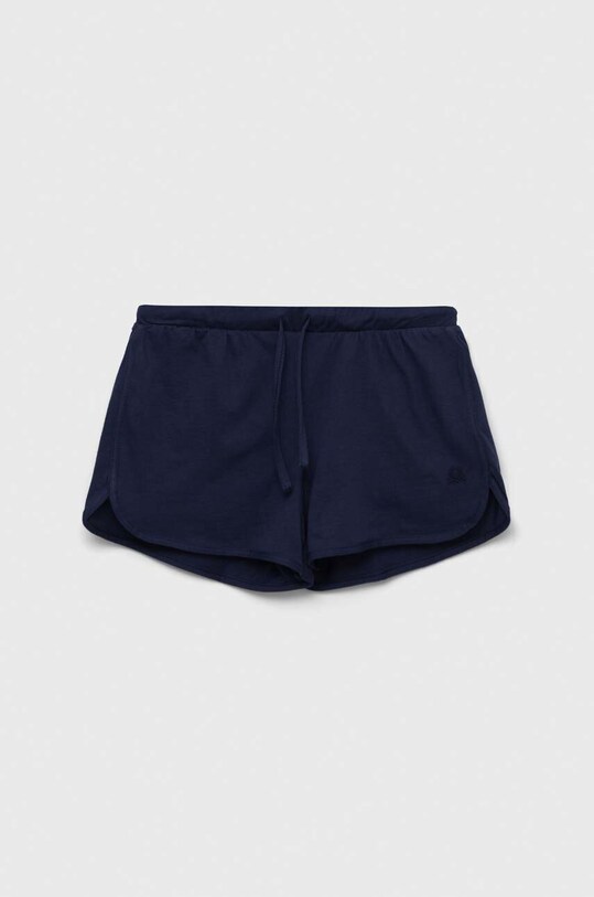 United Colors of Benetton pantaloni scurți din bumbac pentru copii casual bleumarin 3I1XC901F.G.NOS