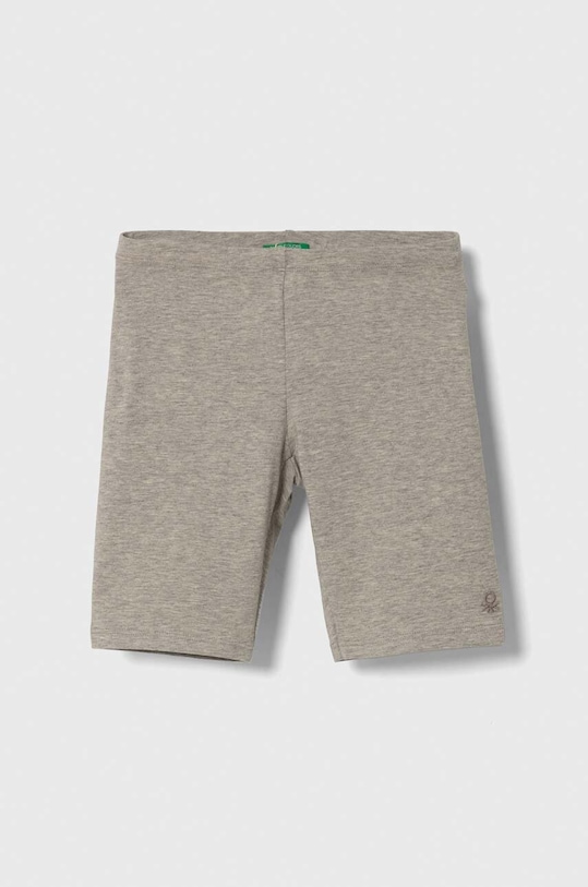 Detské krátke nohavice United Colors of Benetton s elastanom sivá 3MT1C901D.G.NOS