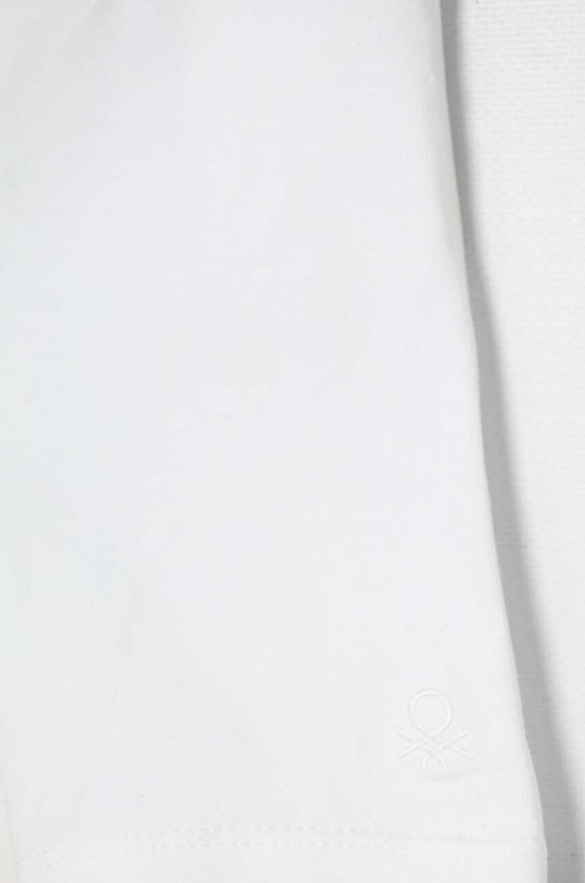 DÍVKA Dětské kraťasy United Colors of Benetton 3MT1G900R.P.Continuativ bílá