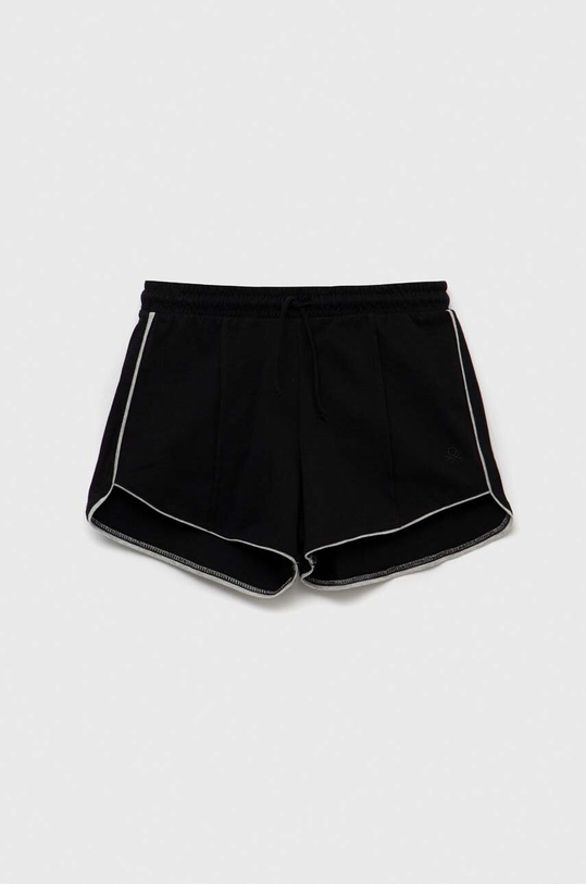 Дитячі бавовняні шорти United Colors of Benetton бавовна чорний 3BL0C901E.G.NOS