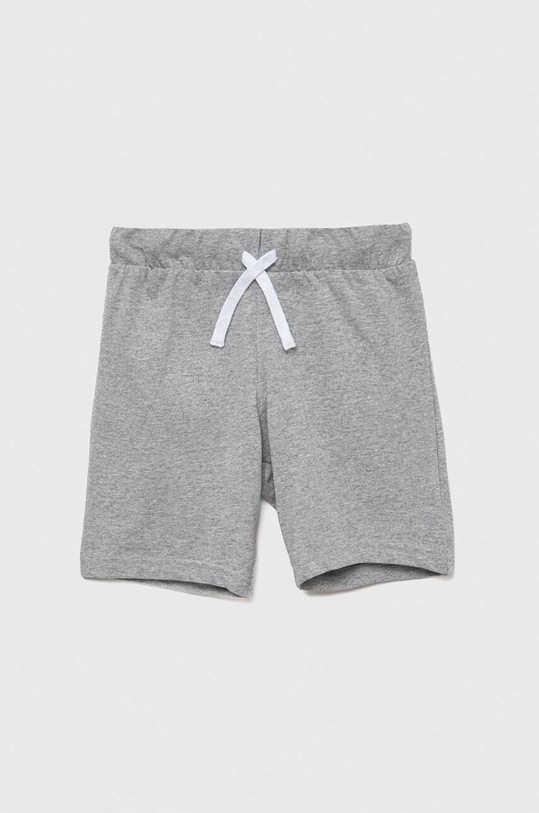 United Colors of Benetton szorty bawełniane dziecięce bawełna szary 3BL0G900Q.P.NOS