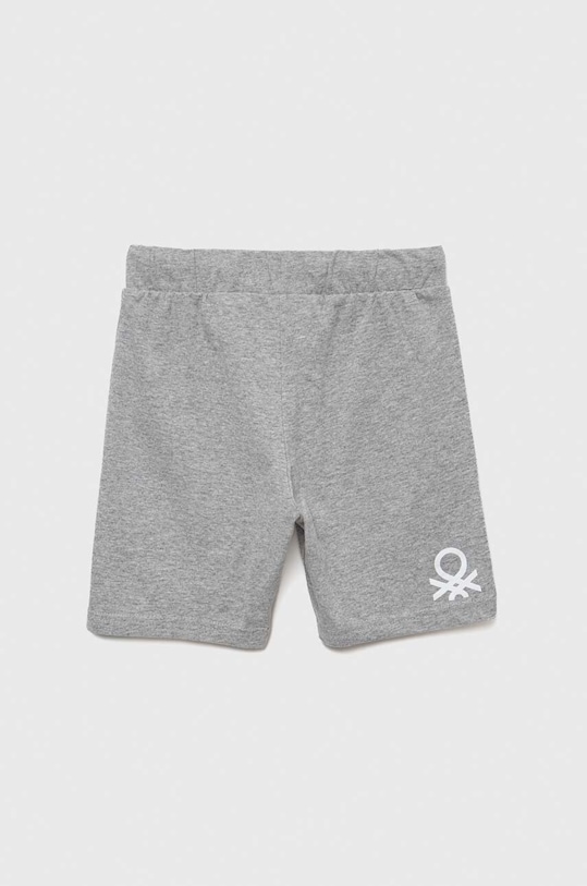 United Colors of Benetton szorty bawełniane dziecięce 3BL0G900Q.P.NOS szary AA00