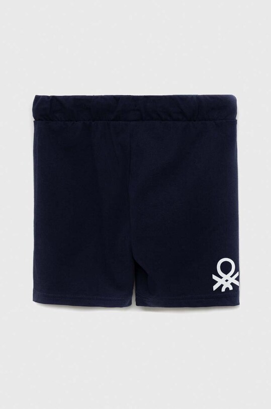United Colors of Benetton pantaloni scurți din bumbac pentru copii 3BL0G900Q.P.NOS bleumarin AA00