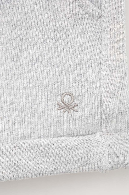 Băieți United Colors of Benetton pantaloni scurți din bumbac pentru copii 3J68C901C.G.NOS gri