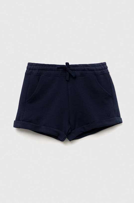 Дитячі бавовняні шорти United Colors of Benetton casual темно-синій 3J68C901C.G.NOS