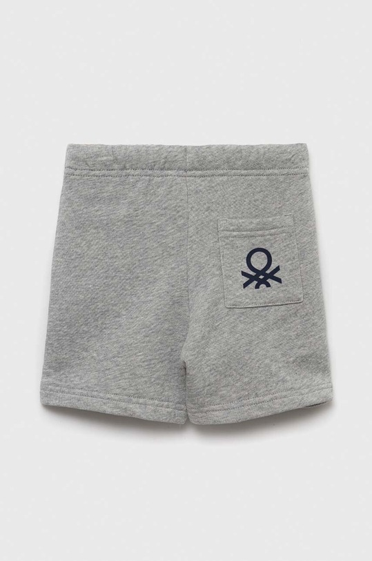 United Colors of Benetton szorty bawełniane dziecięce 3J70G900P.P.NOS szary AA00