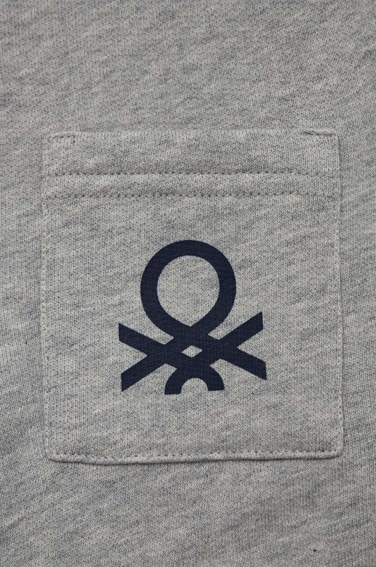 Chłopiec United Colors of Benetton szorty bawełniane dziecięce 3J70G900P.P.NOS szary