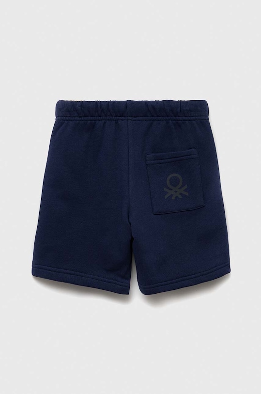 Otroške bombažne kratke hlače United Colors of Benetton 3J70G900P.P.NOS mornarsko modra AA00