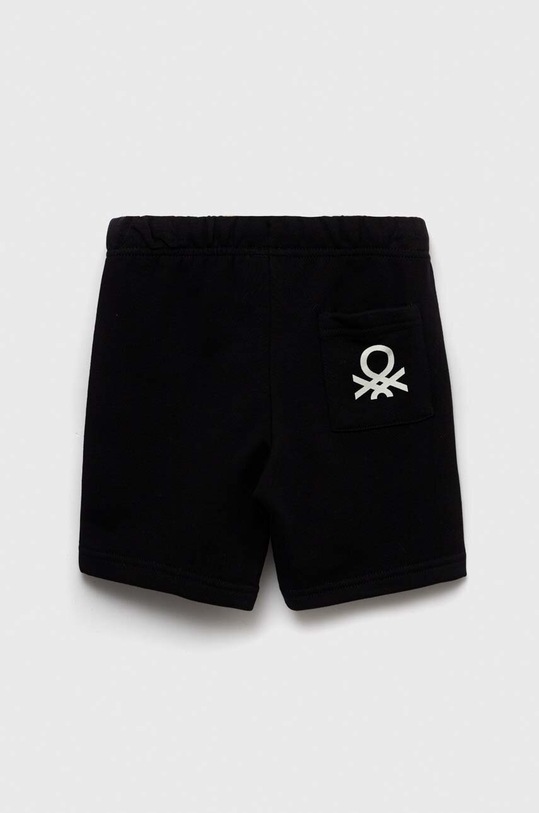 Детские хлопковые шорты United Colors of Benetton 3J70G900P.P.NOS чёрный AA00