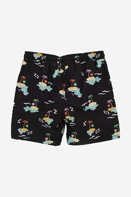 Dječje kratke hlače Happy Socks Island In The Sun KISL116.9300 crna AA00