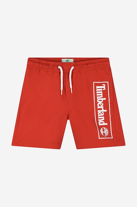 Otroške kopalne kratke hlače Timberland Swim Shorts rdeča T24B90.992
