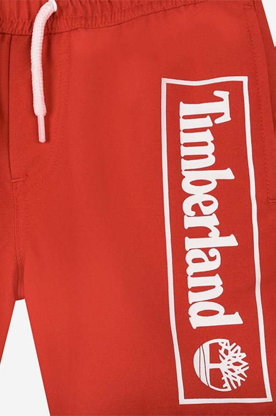 Dečki Otroške kopalne kratke hlače Timberland Swim Shorts T24B90.992 rdeča