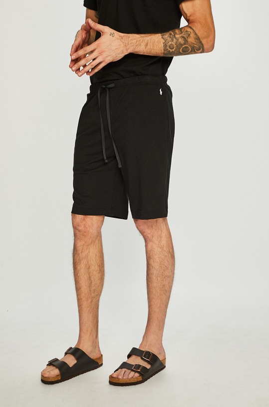 Polo Ralph Lauren - Kratke hlače pletivo crna 714706766002