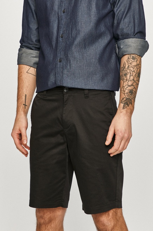 Armani Exchange - Szorty 8NZS42.ZNMTZ.NOS z elastanem czarny 8NZS42.ZNMTZ.NOS