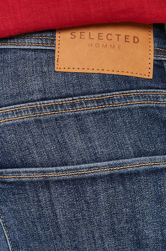 Džínové šortky Selected Homme modrá 16071938