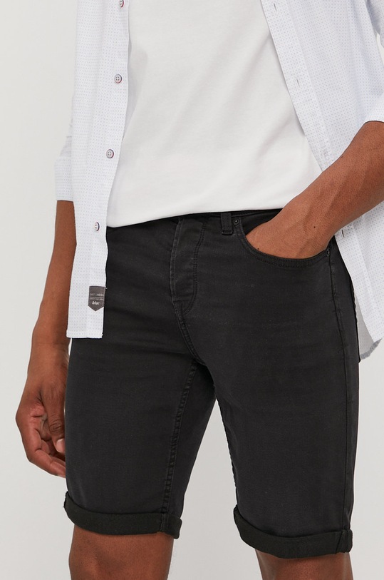 Džínové šortky Only & Sons riflovina černá 22018581