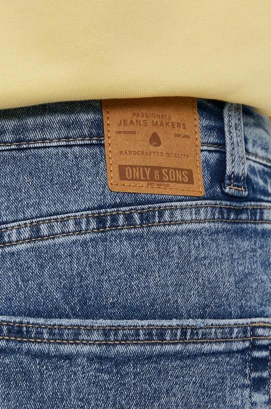 Only & Sons Szorty jeansowe 22019567 niebieski