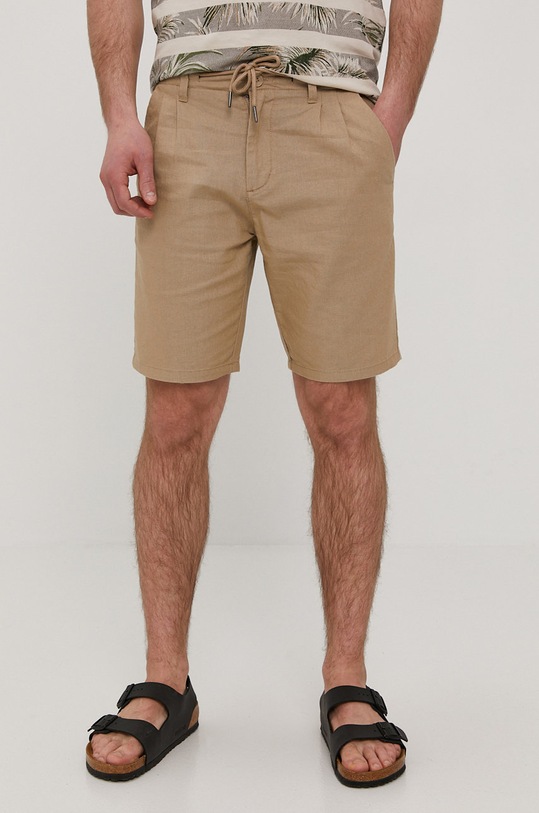 Kraťasy Only & Sons látka béžová 22019201