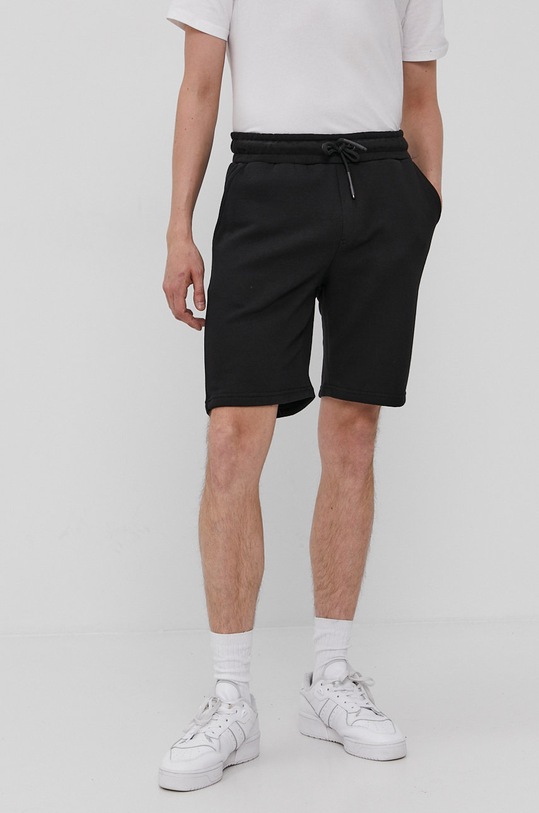 Only & Sons Szorty dzianina czarny 22019490