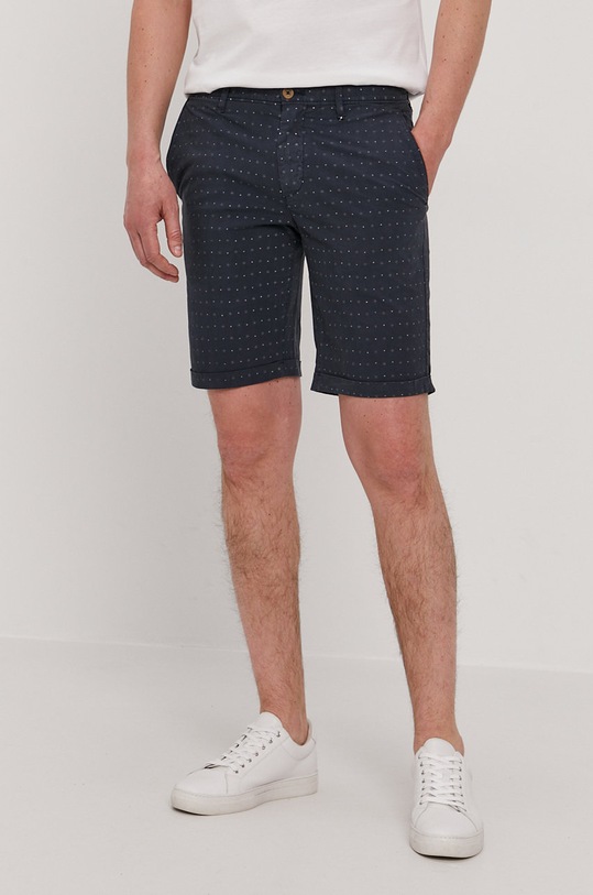Marc O'Polo Szorty wzorzyste granatowy M24102615072