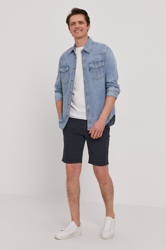 Marc O'Polo Szorty M24102615072 granatowy AA00