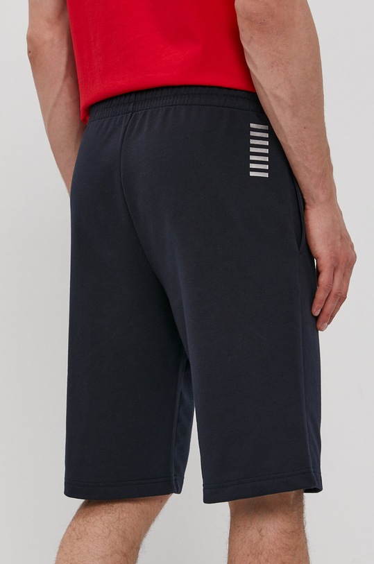 Oblečenie Bavlnené šortky EA7 Emporio Armani 8NPS02.PJ05Z tmavomodrá