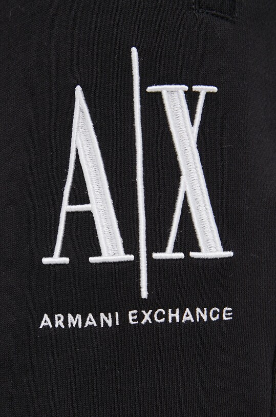 Armani Exchange szorty czarny 8NZSPA.ZJ1ZZ.NOS
