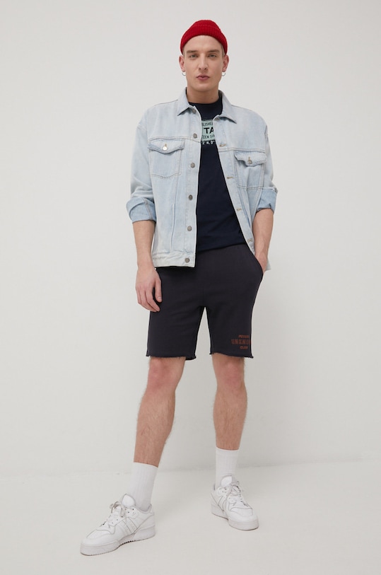 Only & Sons szorty bawełniane 22021763.DarkNavy granatowy AA00