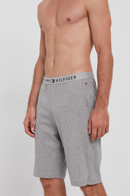 Kraťasy Tommy Hilfiger pletenina šedá UM0UM01203.NOS