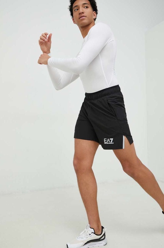 EA7 Emporio Armani szorty 8NPS07.PN6TZ.NOS czarny AA00