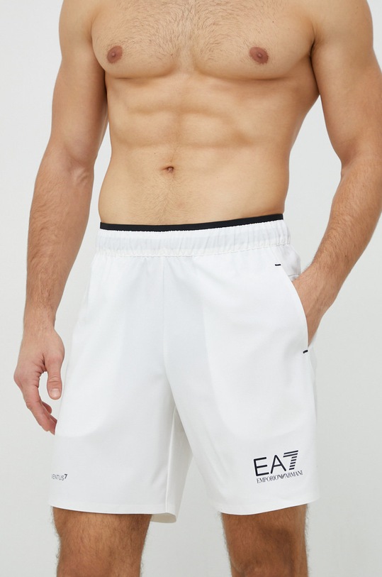 Шорти EA7 Emporio Armani з еластаном білий 8NPS07.PN6TZ.NOS