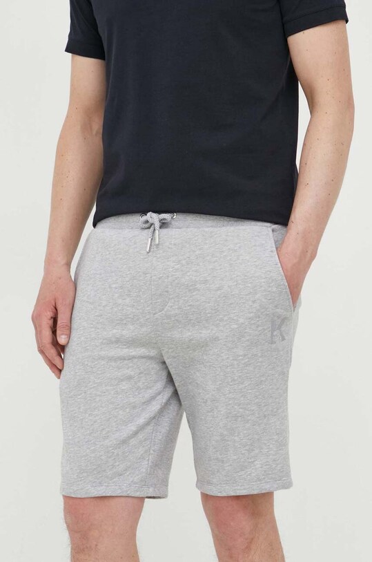 Karl Lagerfeld pantaloni scurti tricotaj gri 500900.705889