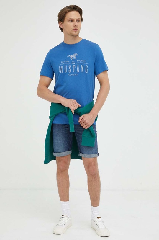 Džínové šortky Marc O'Polo DENIM M64916113002 námořnická modř AA00