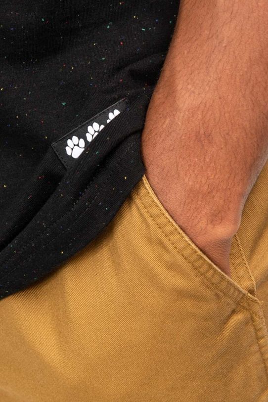 thisisneverthat pantaloni scurți din bumbac Easy maro TN221WSOCS01