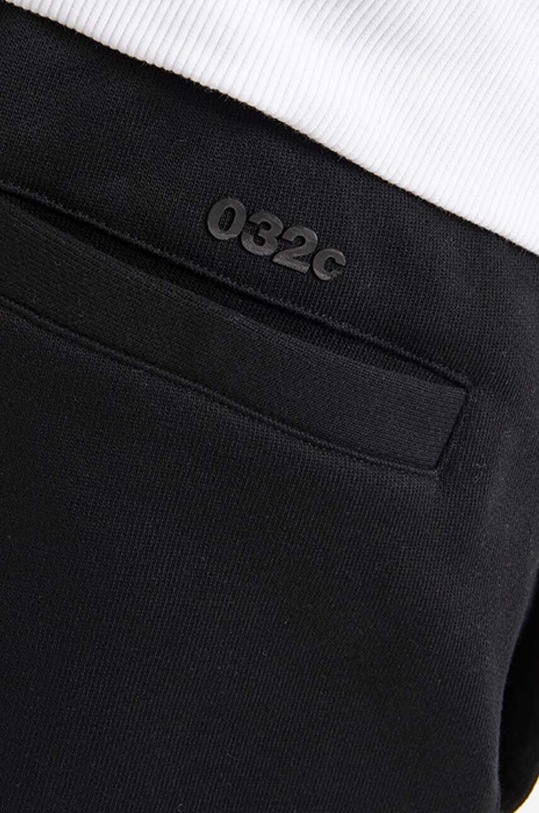 032C szorty bawełniane Sweatshorts czarny SS22.C.3020